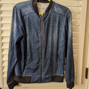 Lucy Denim Print Jacket